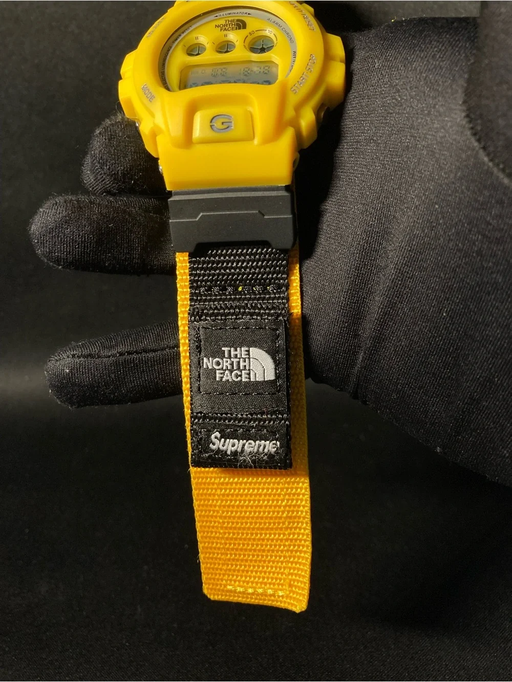 Custom Yellow and Black G Shock Dw6900
